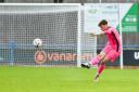 Linnets keeper Pat Boyes - will he get the nod ahead of Paul Jones?