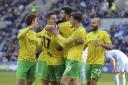 Norwich City powered to a 4-2 Championship win at Coventry City