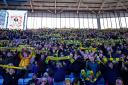 Norwich City's travelling fans were in fine voice at Coventry on Saturday.