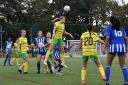 Action from Rectory Park where Norwich City Women enjoyed another away win