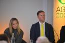 Ben Knapper, Zoe Webber and other key Norwich City figures appeared at the club's AGM at Carrow Road