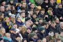 City fans during the 1-1 draw with Bristol Rovers at the weekend