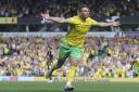 Callum Doyle of Norwich celebrates scoring his side’s 1st goal during the Sky Bet Championship match at Carrow Road, NorwichPicture by Paul Chesterton/Focus Images Ltd