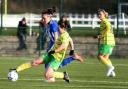 Ellie Smith scored in the 1st half to put Norwich in the lead at the break