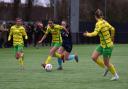 Eloise Morran in action for Norwich City Women during their win over London Seaward