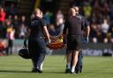 Giorgi Chakvetadze was stretchered off in their 1-1 draw with Coventry