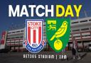 Norwich City travel to Stoke City this afternoon.