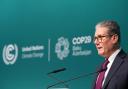 Prime Minister Sir Keir Starmer speaks on day two of the Cop29 climate summit (Carl Court/PA)