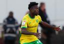 Amankwah Forson started on the right for Norwich City in their 2-2 draw with West Brom