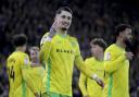 Borja Sainz notched his second Championship hat-trick of the season for Norwich City in a Plymouth mauling