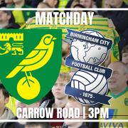 Norwich City face Birmingham at Carrow Road this afternoon.