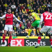 Gabriel Sara opens the scoring for Norwich