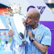 Manchester City manager Pep Guardiola has won 18 trophies with the club (PA)