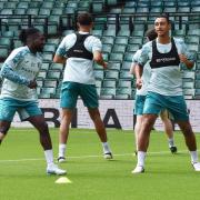 Norwich City's players were put through their paces at an open training session at Carrow Road