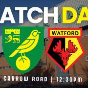 Norwich City welcome Watford to Carrow Road in the Championship.