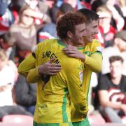 Ante Crnac opened his goal account for Norwich City at Stoke City