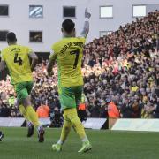 Borja Sainz celebrates after scoring his opener against Middlesbrough