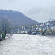 The River Taff flooding in Pontypridd, Wales (Emmawales123/PA)