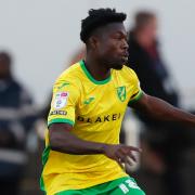 Amankwah Forson started on the right for Norwich City in their 2-2 draw with West Brom