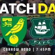 Norwich City face Plymouth Argyle in the Championship this evening.