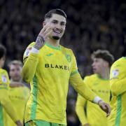 Borja Sainz notched his second Championship hat-trick of the season for Norwich City in a Plymouth mauling