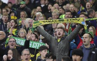 Johannes Hoff Thorup can feel the support from Norwich City's fans